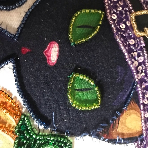 💖Wear Pink💖 Witch cat pillow - Picture 4 of 4